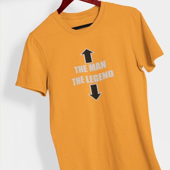 The Man, The Legend Shirt | The Man Text Shirt | Birthday Gift Shirt | Trendy - Picture 4 of 8